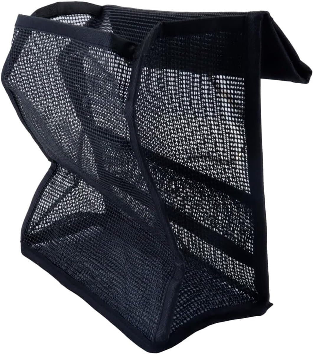 Hangende Waslijn Tas - Wasknijper Opberger - Wasknijpers Sorteren - Met Hanger Haak - 20x10x24 cm - Zwart — afbeelding 1