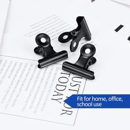 30 Stuks Metalen Scharnierclips 1,25 Inch voor Ambachten en Organisatie — thumbnail 2