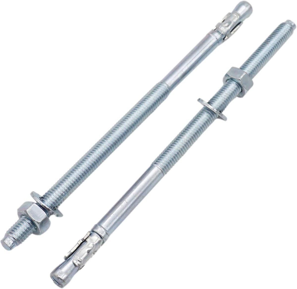 Verzinkte Wigankers M8 x 165 mm - 15 Stuks voor Metsel- en Betonankers — afbeelding 1