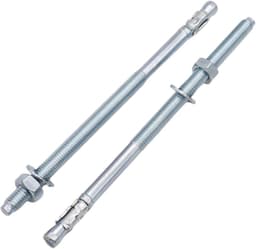 Verzinkte Wigankers M8 x 165 mm - 15 Stuks voor Metsel- en Betonankers — thumbnail 1