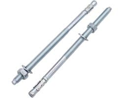 Verzinkte Wigankers M8 x 165 mm - 15 Stuks voor Metsel- en Betonankers