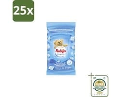 25 x Robijn Droogtrommeldoekjes Morgenfris 20 stuks per verpakking - Grootverpakking - Droogtrommeldoekjes - Wasgoed Drogen - Frisheid Droger - Wasgoed Verzorgen - Kleding Beschermen