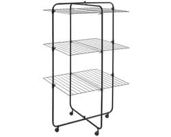 Tomado-Metaltex Dijon Onyx Droogtoren 33 M Drooglengte Zwart