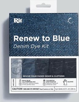Rit Renew To Blue Dye Kit - Rit Dye - Rit — thumbnail 4