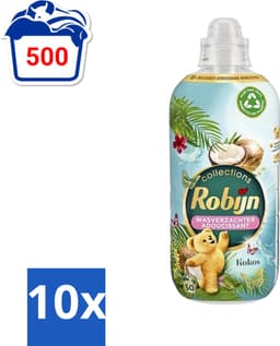 Robijn Collections - Wasverzachter - Kokos - 1,25L - 50 Wasbeurten - Bulkverpakking - 10 stuks — thumbnail 4