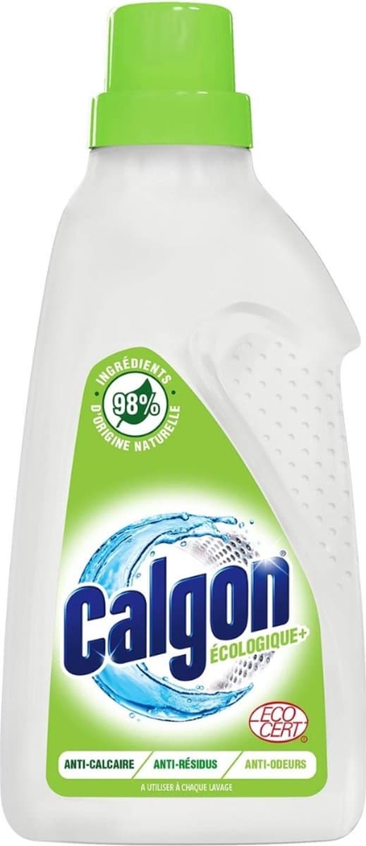 Calgon - Wasmachinereiniger - Gel - Ecologisch - Tegen Kalkaanslag / Wasmiddelresten / Geuren - 750ml - 15 Wasbeurten — afbeelding 1