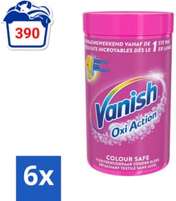 Vanish Oxi Action - Veilige Kleur - Vlekkenverwijderaar Poeder - Zonder Bleek - Gekleurde Was - 1.5 Kg - Voordeelverpakking - 6 stuks — thumbnail 1