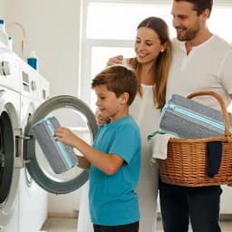 Waszak voor Kinderschoenen, Herbruikbare en Diepe Reiniging voor Sneakers en Delicate Schoenen - Set van 2, 15 * 22 cm — thumbnail 4