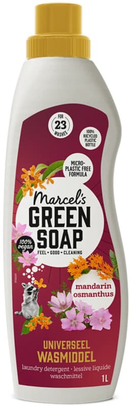 Marcel's Green Soap Wasmiddel Mandarin & Osmanthus 23 Wasbeurten 1 liter — thumbnail 2