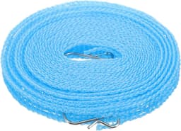 1 Rol Reiswaslijn Winddichte Kleding Drooglijn Verstelbare Antislip Buitenlijn voor Camping Gemakkelijk Te Installeren Compact Draagbaar Willekeurige Kleur — thumbnail 1