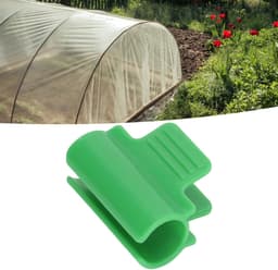 Dailygoods- Kasklemmen 24st - Antislip Clips - Kunststof - Tunnel Hoepel Clips - Filmklem - Duurzaam PP-materiaal - Netclips — thumbnail 2