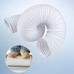 Afvoerslang Airco - Flexibele Leiding - Ventilatie Verbeteren - Telescopisch Ontwerp - Diameter 13/15 cm - Wit — thumbnail 5