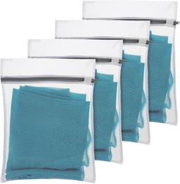 Set van 4 Kleine Mesh Waszakken voor Delicate Was - Duurzame Waszakken voor Ondergoed, Sokken en Babykleding - Ideaal voor de Wasmachine en Reizen, 30x20cm — thumbnail 1