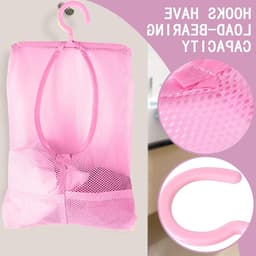 Kledingknijper Tas, Geschikt voor Tot 100 Kledingknijpers, Handige Opbergmand met Hanghaken voor Thuisgebruik, Herbruikbare Tas voor Kledingaccessoires en Organisatie — thumbnail 5