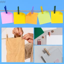 Houten Mini Haringen - Kleine Houten Knijpers - Kleding Ophangen - Duurzaam Hardhout - 3.5 cm - Natuurlijk Hout — thumbnail 2