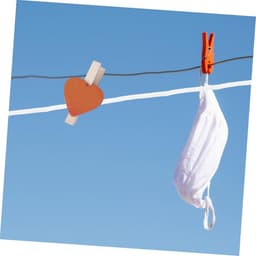 Waslijnen Voor Buiten - Draagbare Waslijn - Kleding Drogen - Winddicht Antislip - 5 Meter - Wit — thumbnail 3