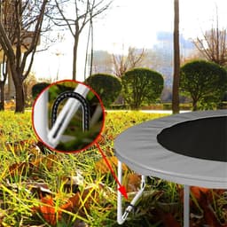 Duurzame grondankers en tentpinnen voor tuin, trampoline en schommel - 6 stuks van 30 cm — thumbnail 3