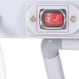 Opvouwbaar elektrisch droogrek met verwarmde staven - Ideaal voor binnen en buiten — thumbnail 3
