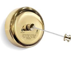 waslijn, waslijn voor droger waslijn binnen buiten roestvrij staal 304 Golden