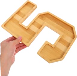 1set Grote Charcuterie Tray Met Nummer Vulbare Snackplank Voor Feestdagen Voor Romantische Avonden Gezellige Bijeenkomsten Eenvoudig Schoon Te Maken — thumbnail 3