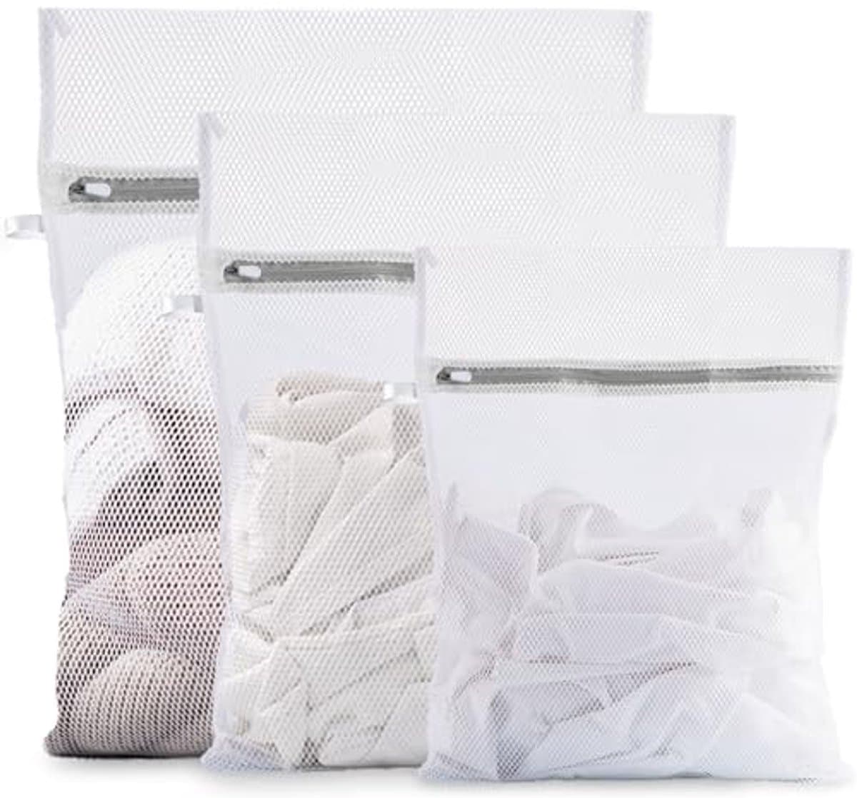 Waszakken voor wasmachine - 3 stuks in handige set — afbeelding 1