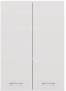 Wasmachine Hangkast met 4 Planken - Badkamer Plank voor Handdoeken en Reinigingsmiddelen - Mat Wit — thumbnail 1