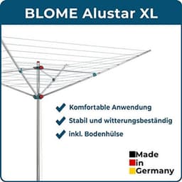 Droogmolen XL 40m - Ruimtebesparende en duurzame oplossing voor je wasgoed — thumbnail 3