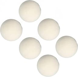 SnelShoppen - Wollen Wasballen - Droogtijd Verkorten - Eco-vriendelijk Wasaccessoires - 6 Stuks voor Huishoudens en Reizigers - Voorkomt Kreuken en St — thumbnail 5