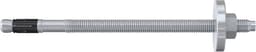 Boutenanker met schijf - Heavy duty anker - Houtconstructies bevestigen - Levensduur 120 jaar - 12/120 mm - Zilver — thumbnail 1