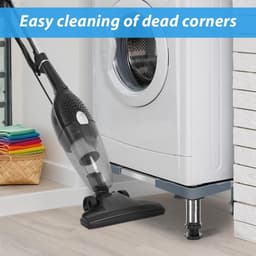 Dailygoods - Wasmachine-sokkel onderstel met 4 poten - Verstelbare sokkel voor wasmachine en droger — thumbnail 3