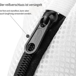 Dailygoods- Schoenwaszak - 2 Stuks - Wasnet met Ritssluiting - Herbruikbare Waszak - Bescherming voor Sneakers/Sokken - Duurzaam Materiaal — thumbnail 2