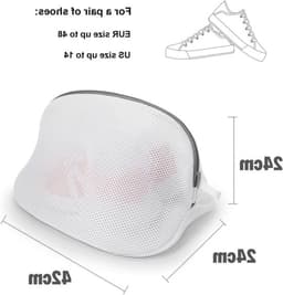 Dailygoods - 2-delige Mesh Waszak - Waszak voor Schoenen — thumbnail 3