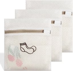 Set van 3 Wasnetten voor Delicate Kleding, Ondergoed en Schoenen - Ideaal voor Reis en Wassen, 18 x 20 cm — thumbnail 1