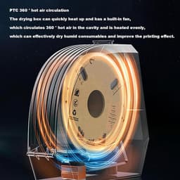 Filament Droger - 3D Printbox - 3D Printen Verbeteren - PTC Verwarming - 145W - Wit — thumbnail 3