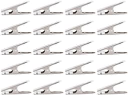 Wasknijpers 20 Stuks - Roestvrij Staal - Kleding Clips - Sterke Klemkracht - Handzaam Ontwerp - Voor Ondergoed en Wasgoed - Kledingclips — thumbnail 3