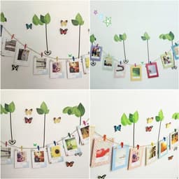 Set van 100 Kleurrijke Houten Kledingknijpers met 30 m Jute Touw voor Foto's, Creatieve Projecten en Decoratie — thumbnail 3