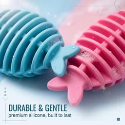 Set van 8 wasballen - herbruikbare droogballen - tegen pluisjes en dierenharen - voor schone kleding - ShopVlot — thumbnail 5
