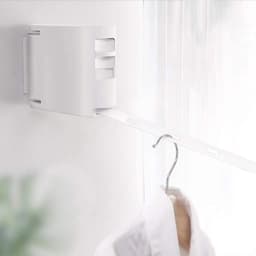 Waslijn - Droogrek - Kleding Drogen - Winddicht - 12 meter - Zwart — thumbnail 2