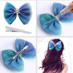Haarspelden Krokodil - Klemmen Accessoires - Haar Styling - Antislip Tandontwerp - 45 mm - Zilver — thumbnail 2