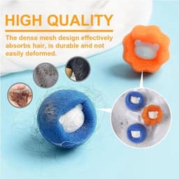 Dailygoody - Herbruikbaar - Haarvanger wasmachine - Anti-klitten - 8 — thumbnail 4