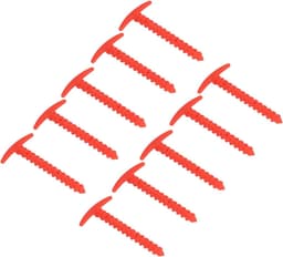 Grondpennen Tent - Stormharingen Haringen - Tent Vastzetten - Windproof Stevige Grip - 10 stuks 5.7 inch - Rood — thumbnail 1