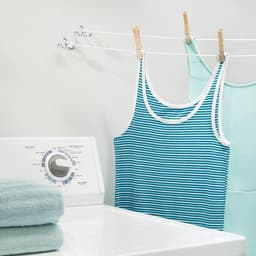 Duurzame waslijn van ABS voor thuisgebruik - Ideaal voor binnen en buiten, eenvoudig te installeren en ruimtebesparend — thumbnail 3