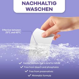 SnelShoppen - Wax bladeren (tot 100 wasbeurten) - Milieuvriendelijk, hypoallergeen, biologisch afbreekbaar, hand- en machinewas, ideaal voor reizen — thumbnail 3