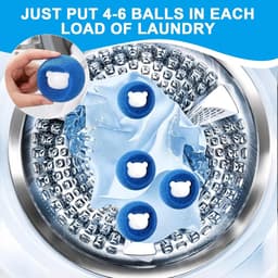 Dierenhaarverwijderaar 8 stuks - Herbruikbare pluisballen - Veilig voor wasmachine - ShopVlot — thumbnail 3