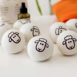 Set van 16 Droogballen - 3 cm Wolballen voor Droger - Herbruikbare Vilt-Droogballen - Kledingverzachter — thumbnail 3