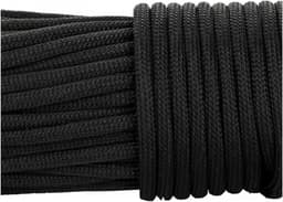 Waslijn Outdoor - Kledinglijn Touw - Buiten Drogen - 4 mm 7 Kernen - 10 Meter - Zwart — thumbnail 5