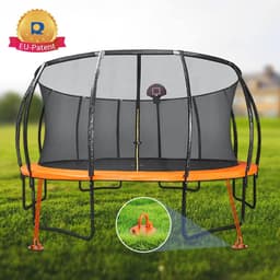 Grondanker voor trampoline, tuinhuisje en schommels | Verstelbare montagebasis met extra riemen | Duurzaam en eenvoudig te installeren — thumbnail 2