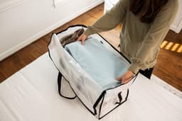 ClearSpace Oversized Verhuistassen of Opbergtas, Grote Verhuisdozen met Rugzakriemen, Ritsen en Handvatten, Stevige Verhuistassen, Studentenhuis, — thumbnail 4