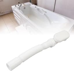 Allecto Premium - Afvoerslang en Afvoerset voor Badkuip en Douche - Flexibele Aansluitingen - 1 1/2 P Sifon - Geschikt voor Vrijstaande Badkuip - Hoogwaardige Kwaliteit — thumbnail 3