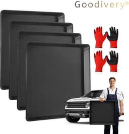 Goodivery® - Lekbak Wasmachine - 58 X 55 X 3 CM - Opvangbak - Opvangbak Voor Auto-Olie - Vervangende Bak - Lekbak Voor Wasmachine En Vriezer - Voor Veilige En Schone Vloeren — thumbnail 5
